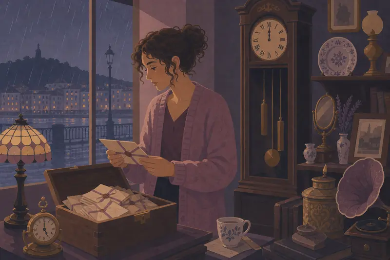 Cover illustration for The Letters That Never Arrived, B1 Spanish story