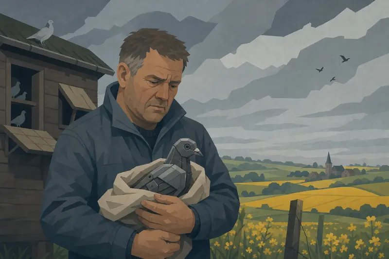 Cover illustration for The Pigeon That Wasn't, B2 Spanish story