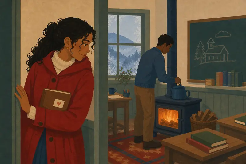 Cover illustration for The Name by the Fire, A0 Spanish story