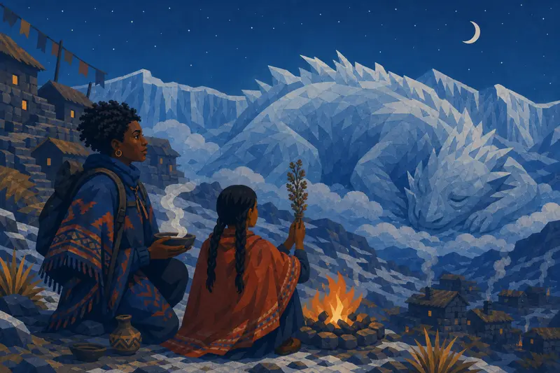 Cover illustration for A Dream for the Thing That Never Slept, C2 Spanish story