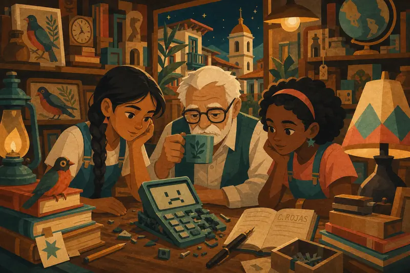 Cover illustration for Carolina's Answer, A2 Spanish story