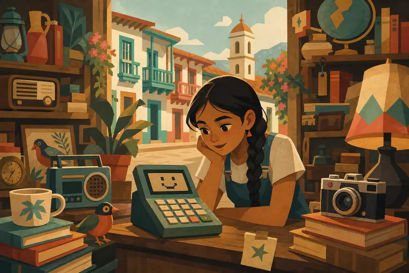 Cover illustration for Tell Me a Joke, A2 Spanish story
