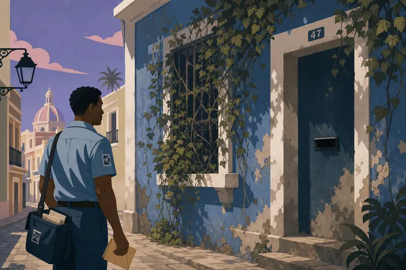 Cover illustration for The Last Delivery, B1 Spanish story