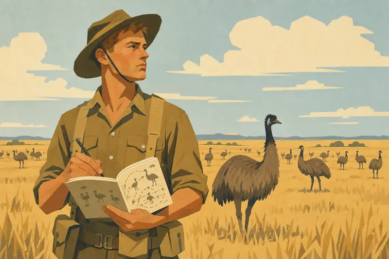 Cover illustration for The Feathered Generals, B2 Spanish story