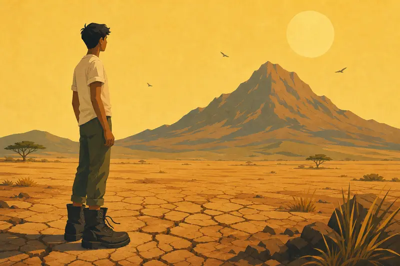 Cover illustration for The Old Boots, A1 Spanish story
