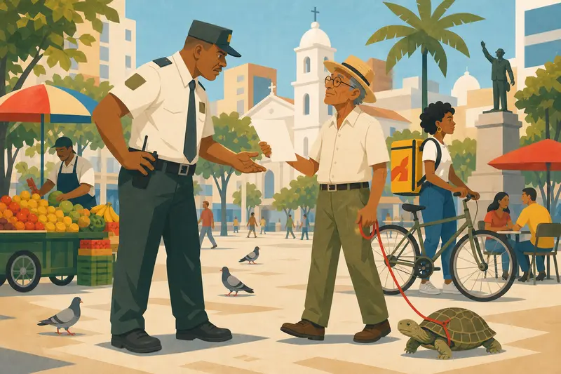 Cover illustration for Slow Tuesday, A1 Spanish story