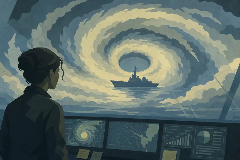 Cover illustration for The Eye That Follows, B2 Spanish story
