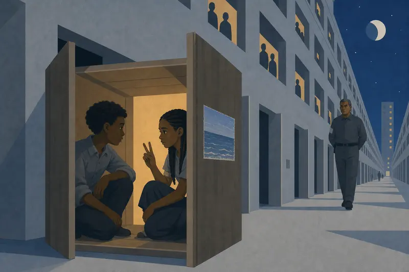 Cover illustration for Knock, Knock, Knock, A0 Spanish story