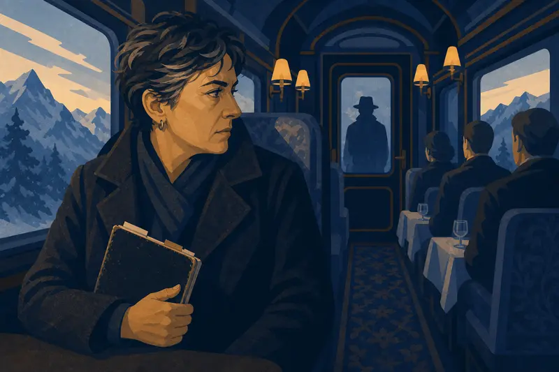 Cover illustration for What the Snow Kept, B2 Spanish story