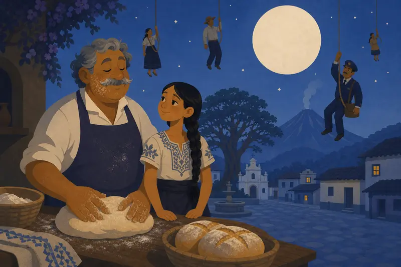 Cover illustration for Bread of Earth, A2 Spanish story