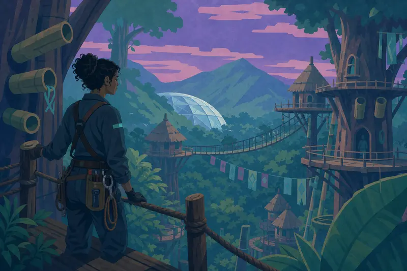 Cover illustration for A Chorus of Names, B2 Spanish story