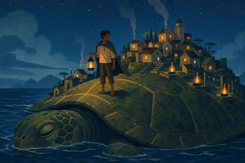 Cover illustration for The Warmth Below, B1 Spanish story
