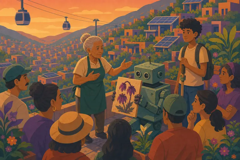 Cover illustration for The Painting of the Brown Hill, A2 Spanish story