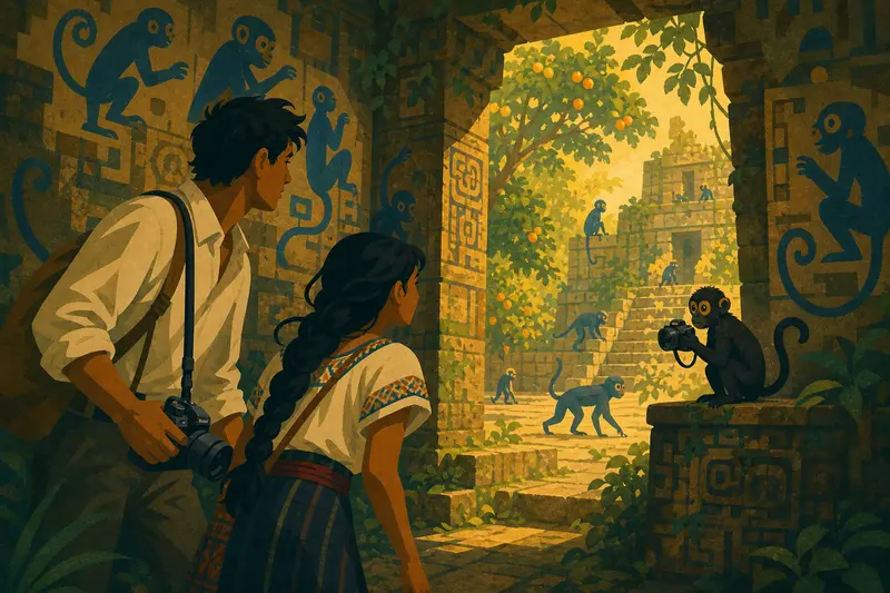 Cover illustration for What the Camera Saw, A1 Spanish story