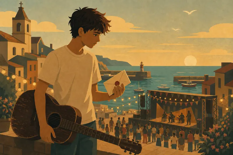 Cover illustration for The Second Verse, B1 Spanish story