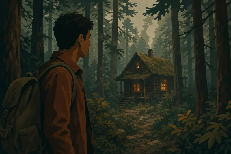 Cover illustration for The Refuge That Waited, B2 Spanish story