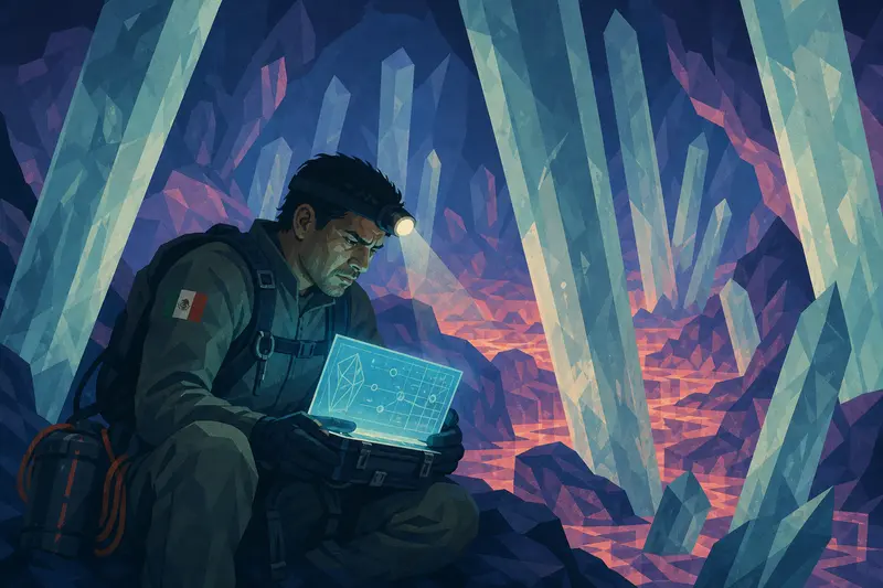 Cover illustration for Coordinates of a Dying Star, B2 Spanish story
