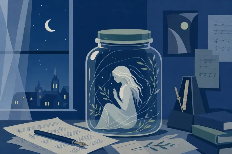 Cover illustration for The Sound of Keeping, B2 Spanish story