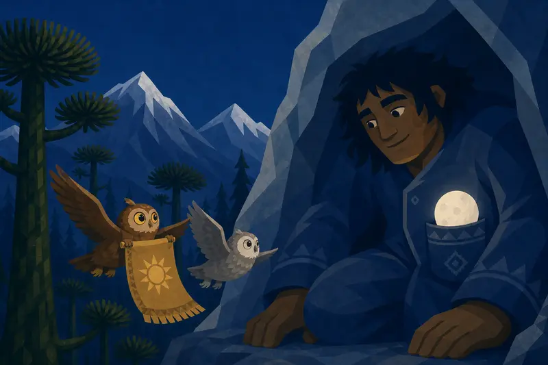 Cover illustration for The Three-Night Bargain, A2 Spanish story