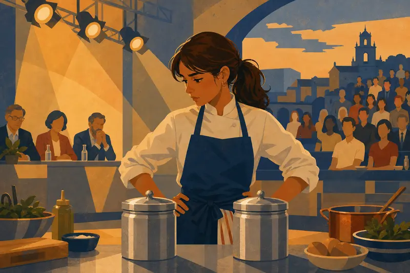 Cover illustration for The Bravest Dish in Asturias, B1 Spanish story