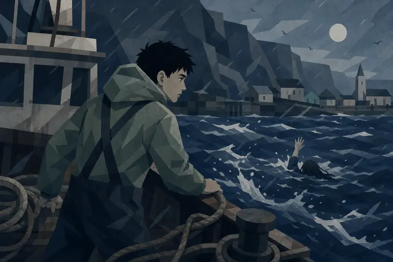Cover illustration for The Long Way Up, C1 Spanish story