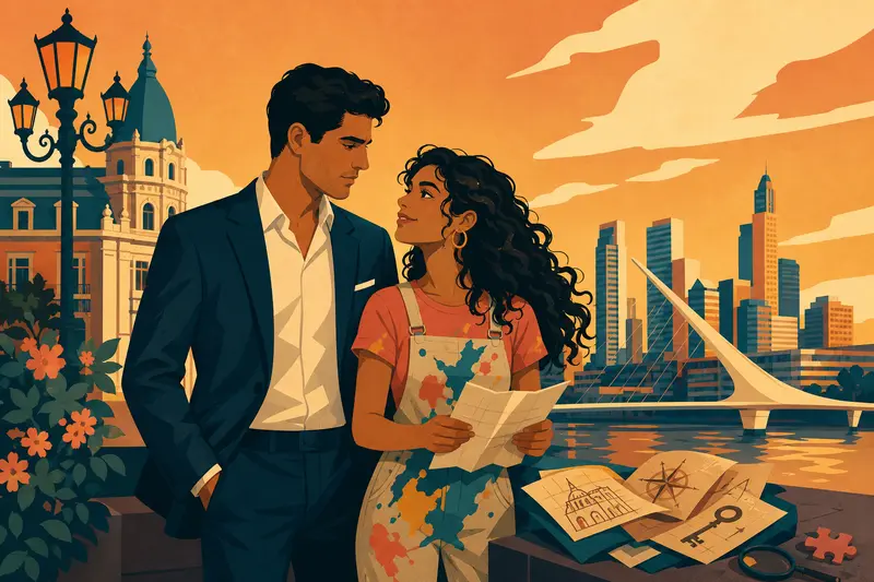 Cover illustration for The Krauss Inheritance, B2 Spanish story