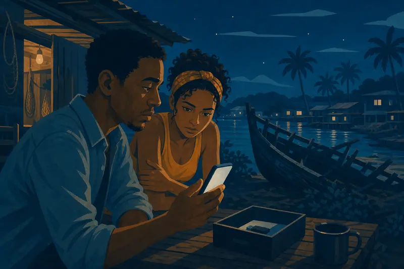 Cover illustration for Deleted Before Dawn, C2 Spanish story