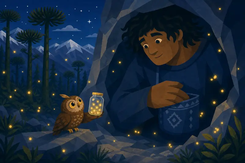 Cover illustration for A Lamp for the Giant, A2 Spanish story