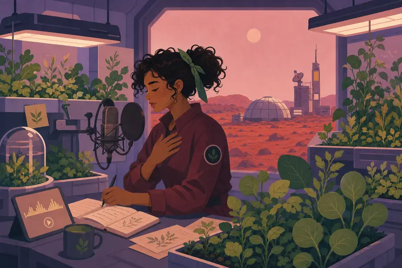Cover illustration for One Green Hour, A2 Spanish story