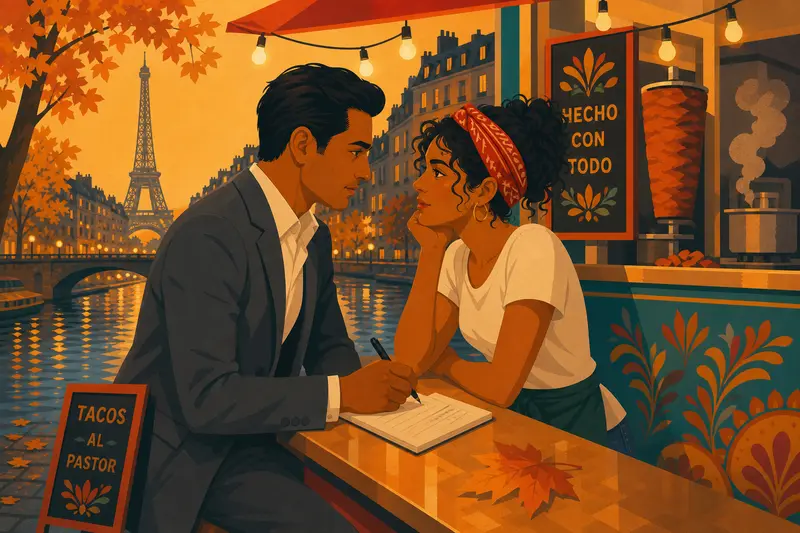 Cover illustration for The First Flavor Back, B2 Spanish story